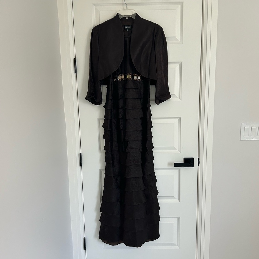 Adrianna Papell Brown Dress